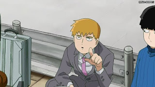 モブサイコ100アニメ 2期2話 霊幻新隆 れいげん Reigen Arataka CV.櫻井孝宏 | Mob Psycho 100 Episode 14