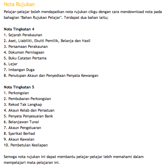 Prinsip Akaun Spm