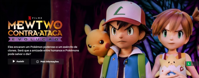 Filme 22 - Pokémon: Mewtwo Contra-ataca - Evolução