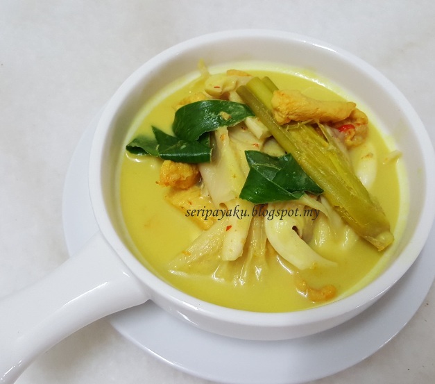 My Kuali Masak Lemak Ciliapi Cendawan Tiram Ayam