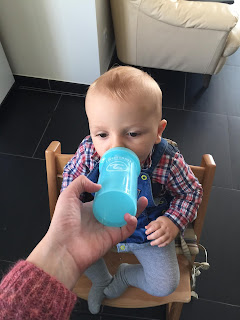 Le Kid Sippy Cup de Twistshake, mélangeur de fruits, suédois