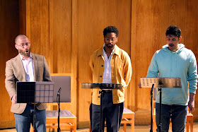 The Gardeners - Julian Debreuil, Peter Brathwaite, Magid El-Bushra - Conway Hall, 18 June 2019 (Photo Robert Piwko)