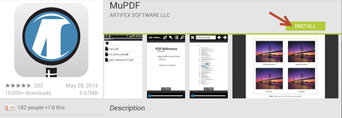 แอปอ่าน pdf บนอุปกรณ์ smartphone