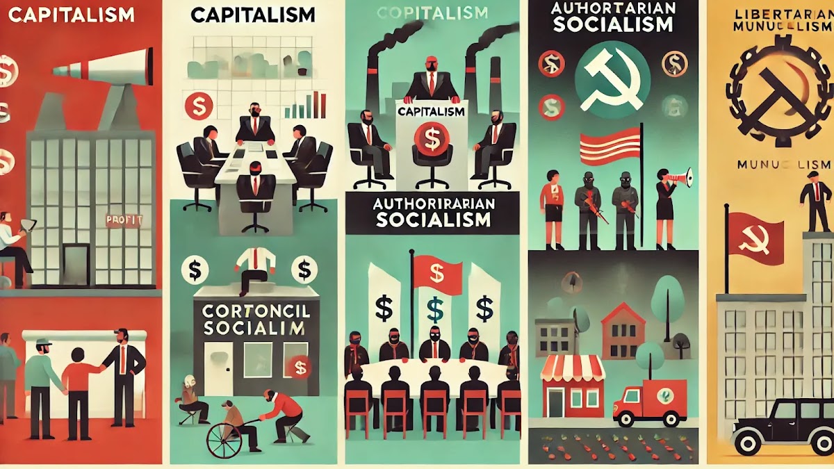 Models of Ownership: Capitalism vs Authoritarian Socialism vs Libertarian Municipalism