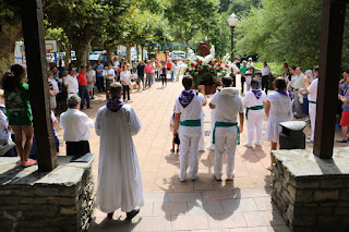 Procesión de las fiestas de El Regato