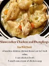 Slowcooker Chicken and Dumplings