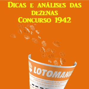 Lotomania 1942 análises das dezenas e dicas para apostar