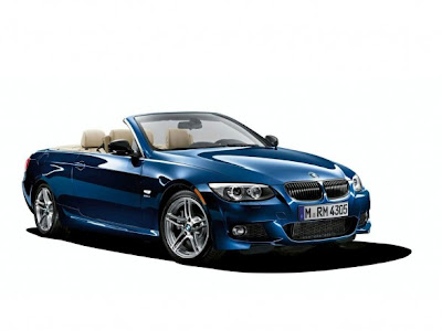 BMW 335is Coupe 2011 Red Rear Angle View 2011 BMW 335is Cabriolet Blue 