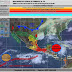 Se mantiene el pronóstico de lluvia de muy fuerte a intensa en la Península de Yucatán, el oriente, el sur y el sureste de México