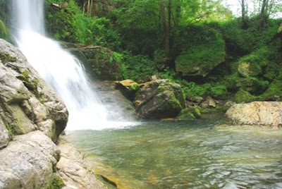 Villayón, cascada de Oneta