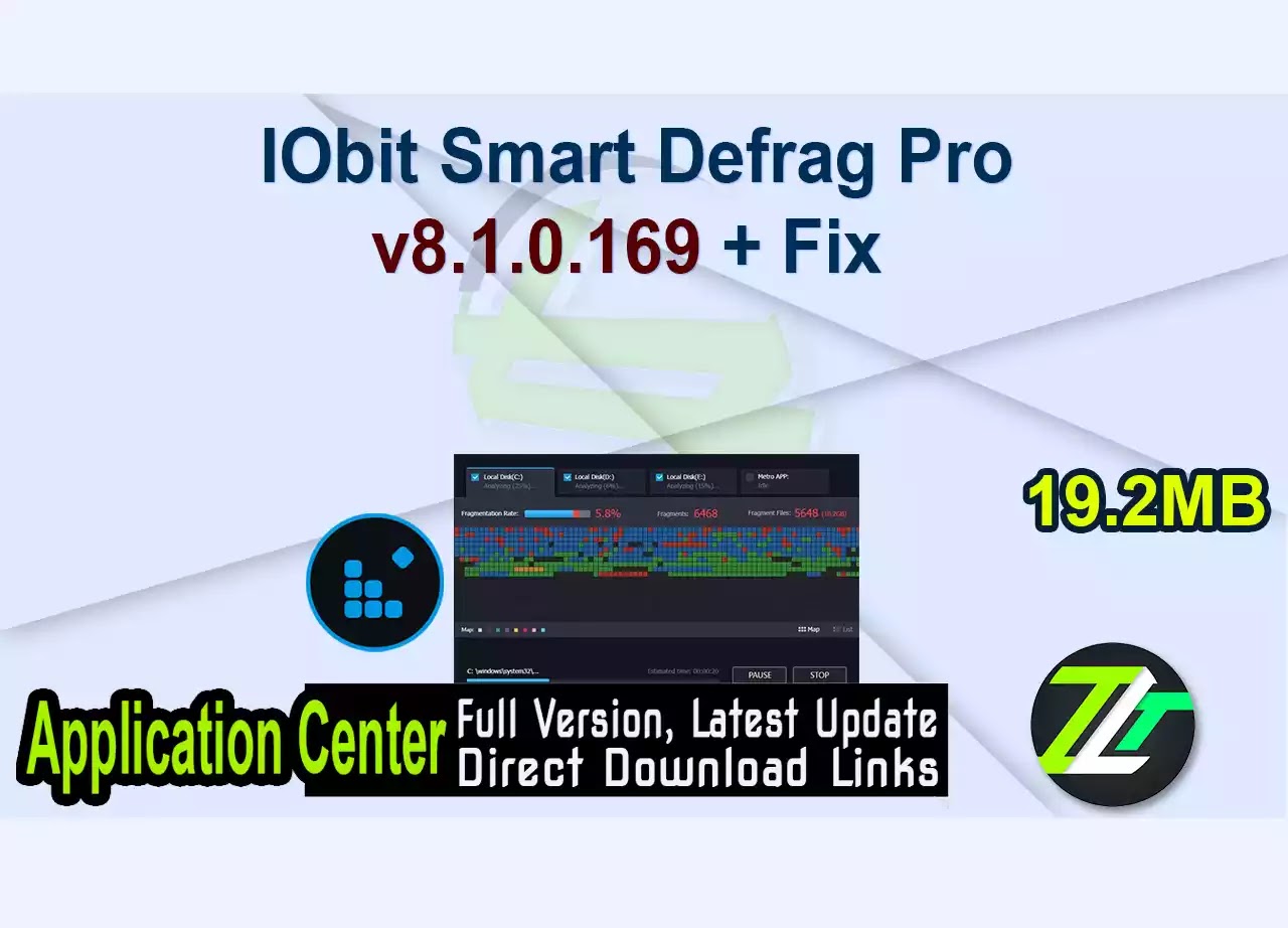 IObit Smart Defrag Pro v8.1.0.169 + Fix 
