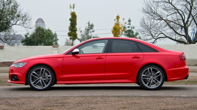 Reviews Audi S6 - famous brand cars 2016 - side view