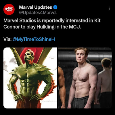 Hulkling - Kit Connor - Heartstopper - MCU