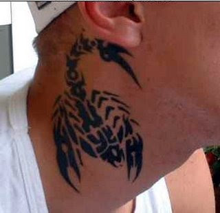 scorpion tattoos, zodiac tattoos