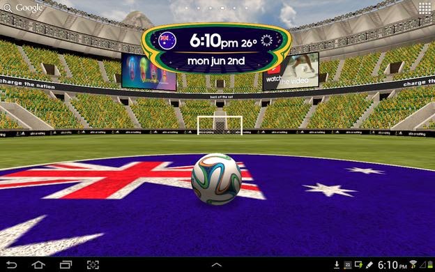 World cup 2014 live wallpaper free download