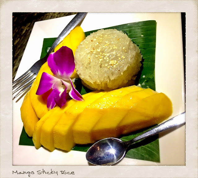 mango sticky rice - tayland pilav