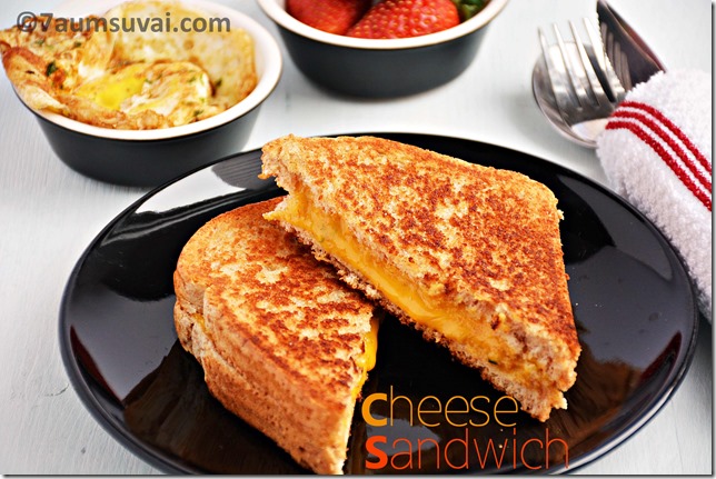 Cheese sandwich / Grilled cheese sandwich