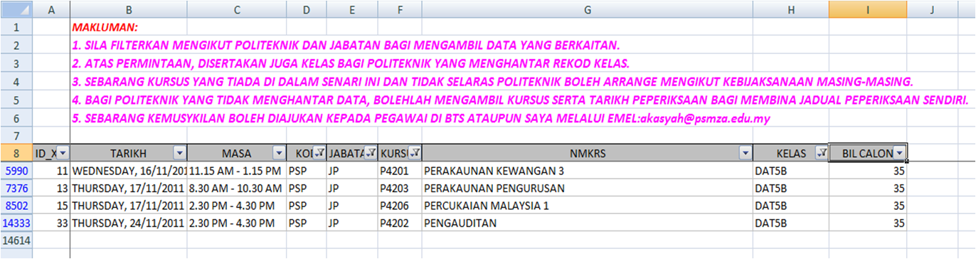 Soalan Final Exam Politeknik Jabatan Kejuruteraan Awam 