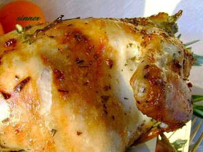 Recipes Rotisserie Chicken on Rotisserie Roast Chicken With Rosemary  Orange And Garlic   The