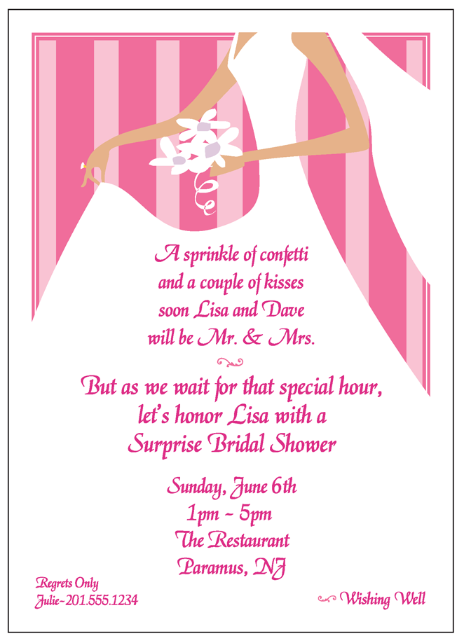 Invitation online shower wedding