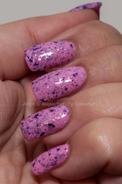 Chirality - Yoda Purpurata over Zoya - Sweet