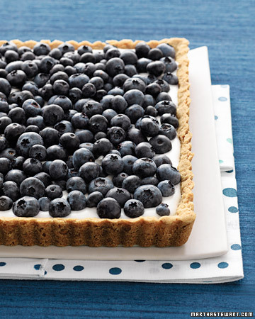 Blueberry and Buttermilk Tart