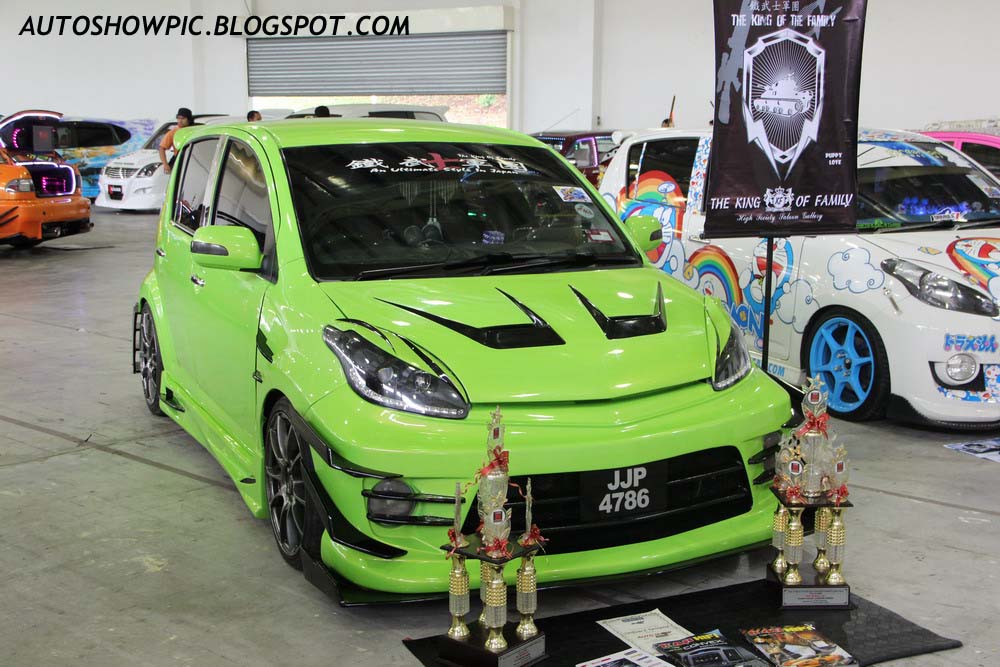 Perodua Myvi with Custom Bodykit