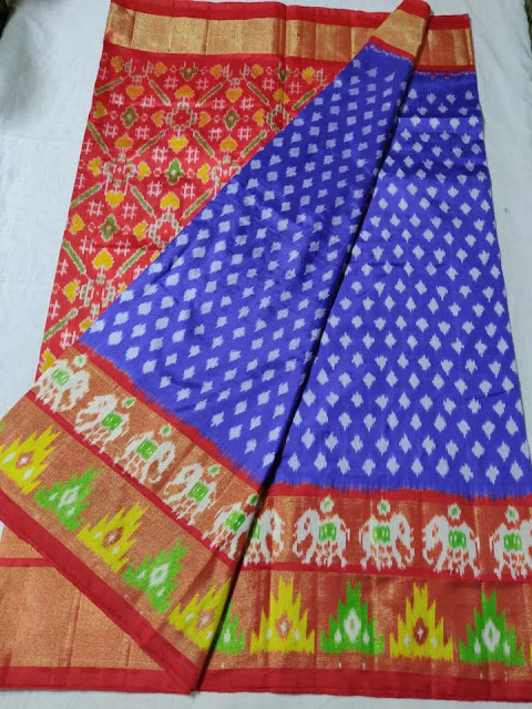 Ikkat Pattu Sarees