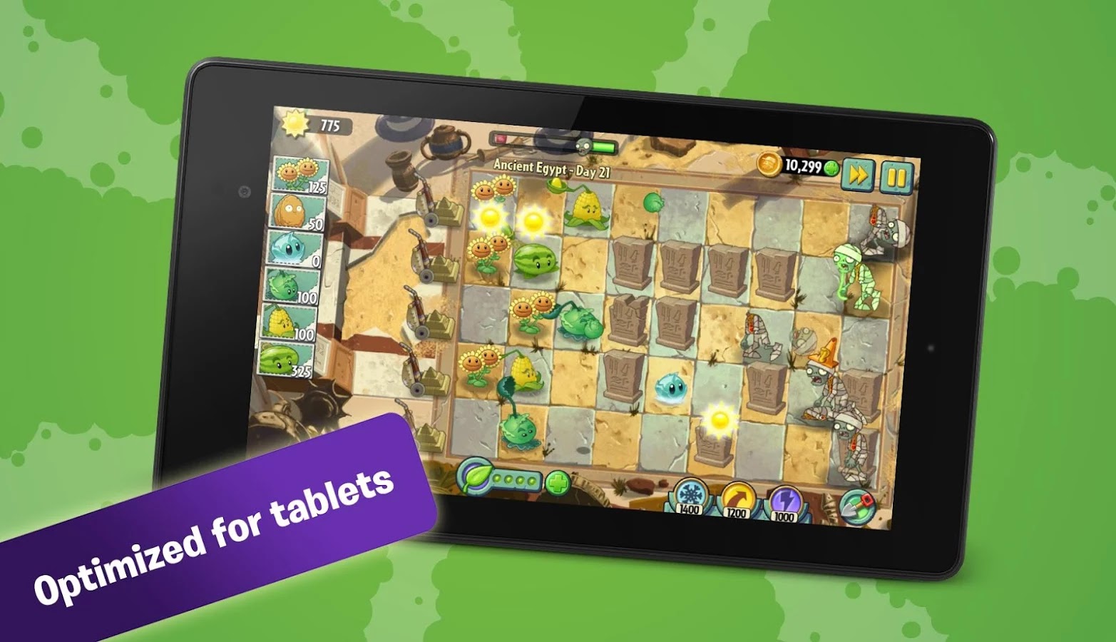 Plants vs Zombies 2 4.2.1 MOD APK with DATA (UNLIMITED MONEY)