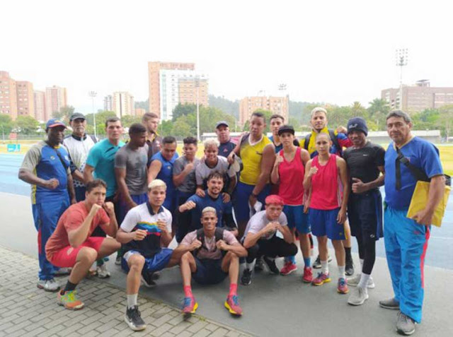 BOXEO: Boxeadores venezolanos iniciaron fogueo en Medellín