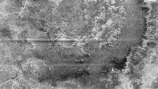 Menrva, Titan’s largest crater. NASA