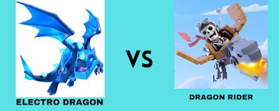 ELECTRO DRAGON VS DRAGON RIDER