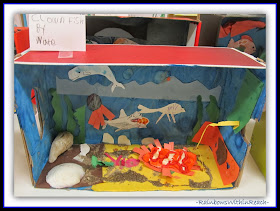 Ocean Theme Dioramas from Ocean RoundUP at RainbowsWithinReach