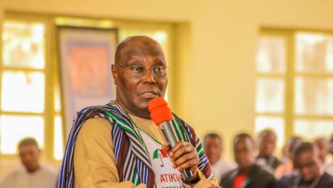 Just in: Elections postponement plan to disenfranchise voters - Atiku