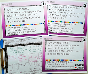 Runde's Room:  Numberless Word Problems