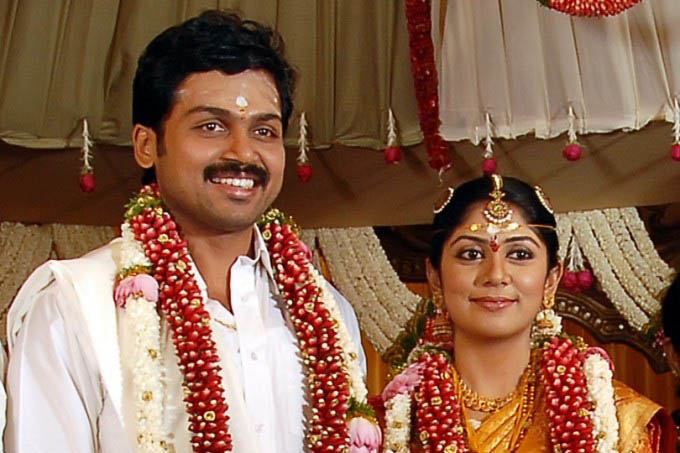 Actor Karthi Sivakumar and Ranjani Wedding Marriage Photos