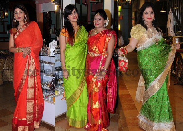 Hyderabad Ladies at Ugadi Celebrations