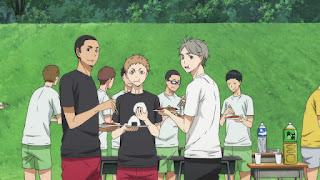 ハイキュー!! アニメ 2期11話 | 夜久衛輔 菅原孝支 | HAIKYU!! 東京合宿 焼肉 バーベキュー