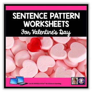 Valentine's Day candy  sentence patterns