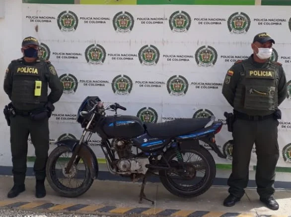 Aparecen en Uribia motos robadas en Barranquilla