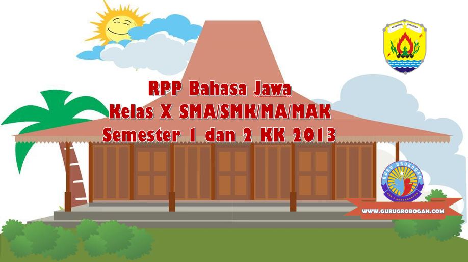 RPP Bahasa Jawa SMA Kelas X KK 2013