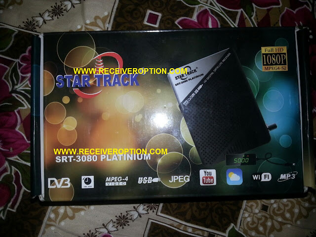 STAR TRACK SRT-3080 PLATINIUM HD RECEIVER CCCAM OPTION