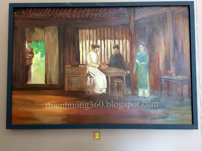 Cụ Nguyễn Sinh Sắc trị bệnh cho cụ Nguyễn Quang Diêu tại nhà cụ Võ Hoành