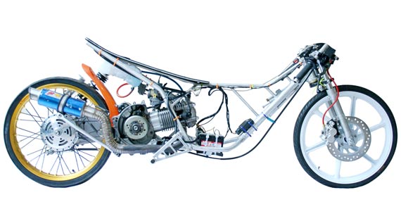 Kumpulan Gambar Motor Drag Bike Yamaha Mio KEN AROK 