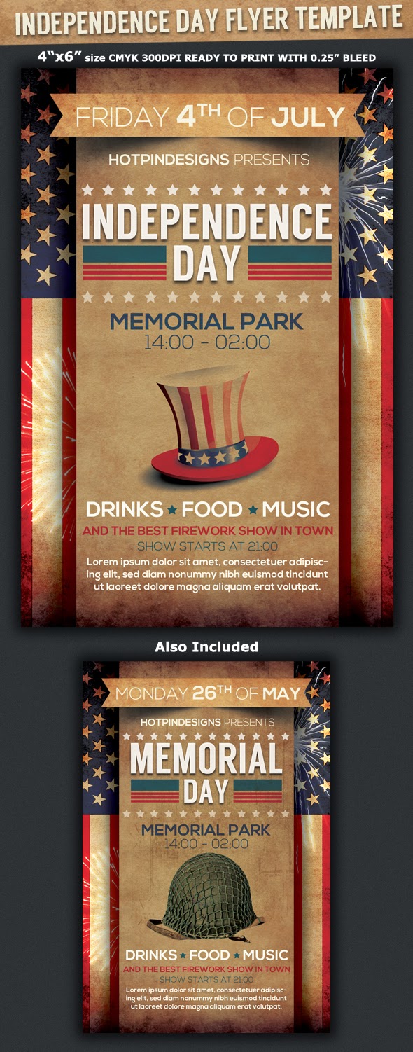  4th of July/Independence Day Flyer