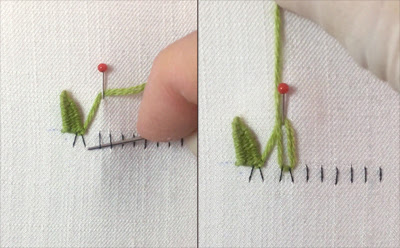 Today, I'm here to introduce a new idea that will add depth to your 3D embroidery work.  I'll be demonstrating how to create three-dimensional rosebuds using the Standalone Woven Picot and Chain Woven Picot Stitch techniques.