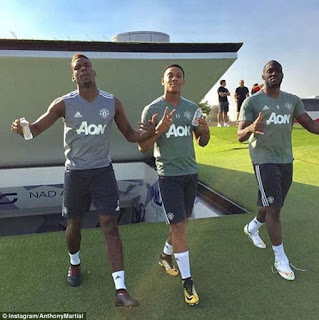 Buổi luyện tập nghỉ dưỡng của Man United ở Dubai