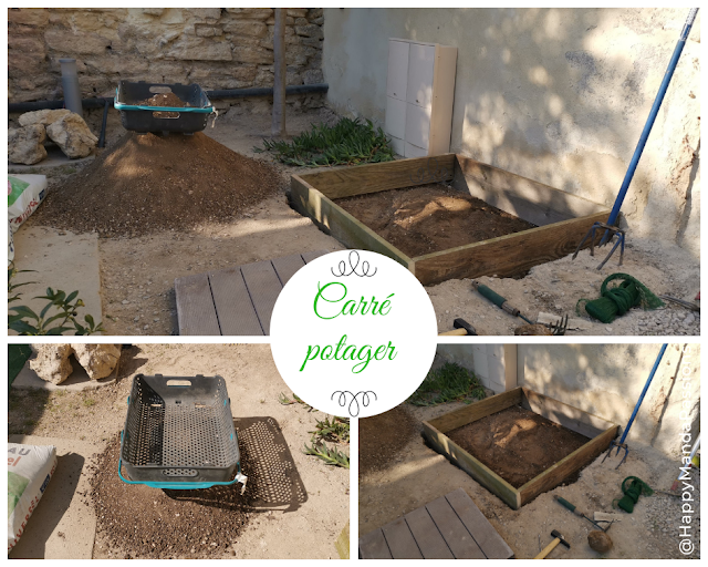 tuto carré potager dye fabriquer