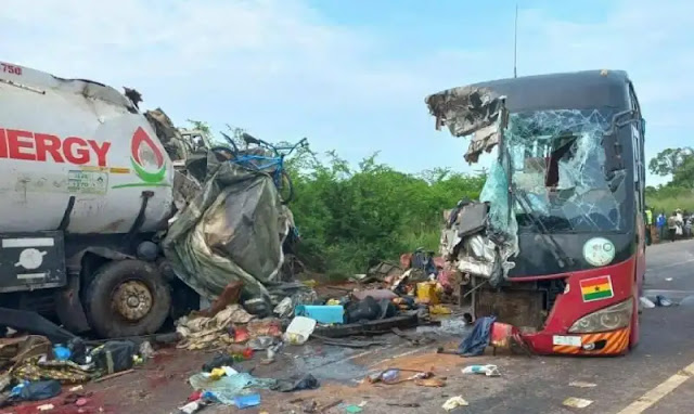 Motor accident in Ghana