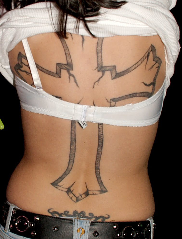 Cross Tattoos Women